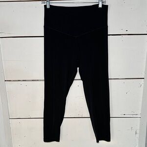 Offline By Aerie Real Me Black High Waisted 7/8 Leggings